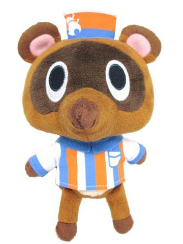 Sanei Animal Crossing New Leaf Doll Timmy Convenience Store Clerk 5.5' Plush