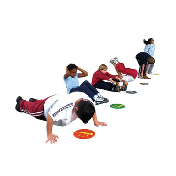 Sportime 9 in Fit-Spots, Set of 12