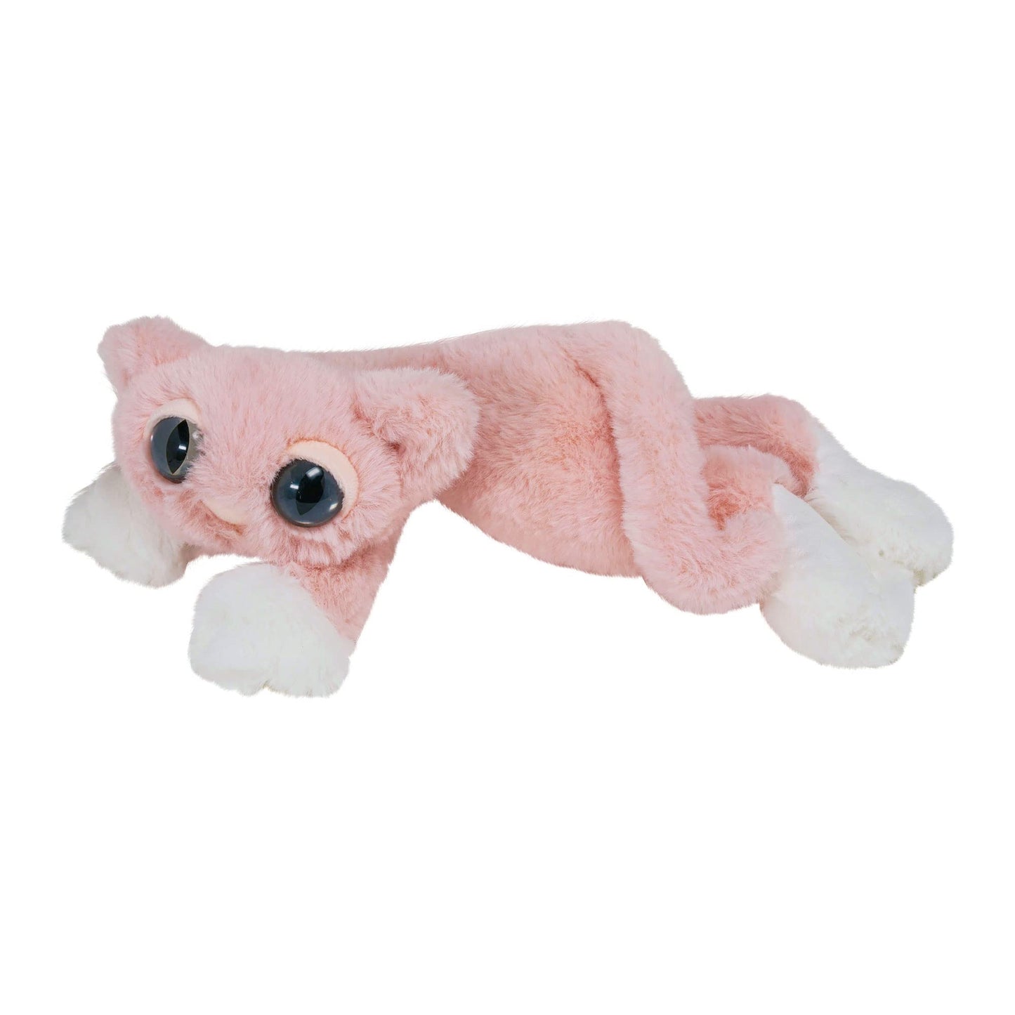 Manhattan Toy Lanky Cats Pink Cat Stuffed Animal, Large, Multicolor, Polyester, Model 162900
