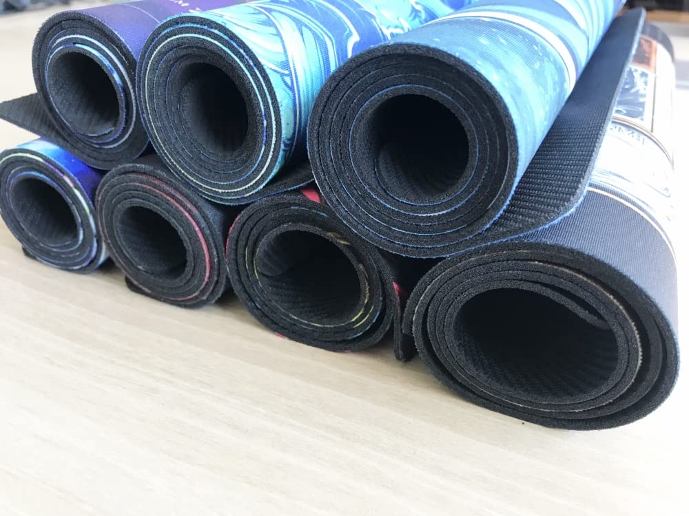 Mlikemat New Playmat Red-Eyes Black Dragon Tcg Ccg Trading Card Game Mat No Zones + Free Bag (Zd014-624-K)