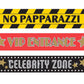 Amscan Hollywood Glossy Plastic Party Tape, 3 Designs, 30' - 3 Pcs