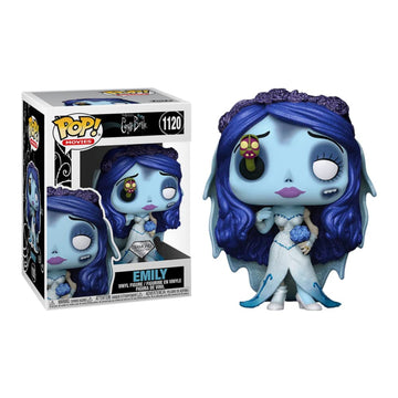 Corpse Bride Emily With Maggot Diamond Glitter Pop! Vinyl