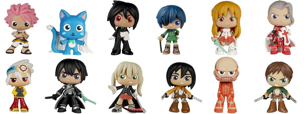 Funko Best of Anime Series 1 Mystery Mini Figure - Vinyl Collectible Model 6146