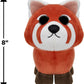 Adopt Me! Collector Plush - Red Panda - Series 3 - Ultra-Rare in-Game Stylization Plush - limited availability Virtual Item Code Included - Toys for Kids Featuring Your Favorite Pet  Ages 6+