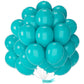 Partywoo Teal Blue Balloons, 50 Pcs 12 Inch Teal Balloons, Turquoise Balloons For Balloon Garland Or Balloon Arch As Birthday Party Decorations, Wedding Decorations, Baby Shower Decorations, Blue-Y17