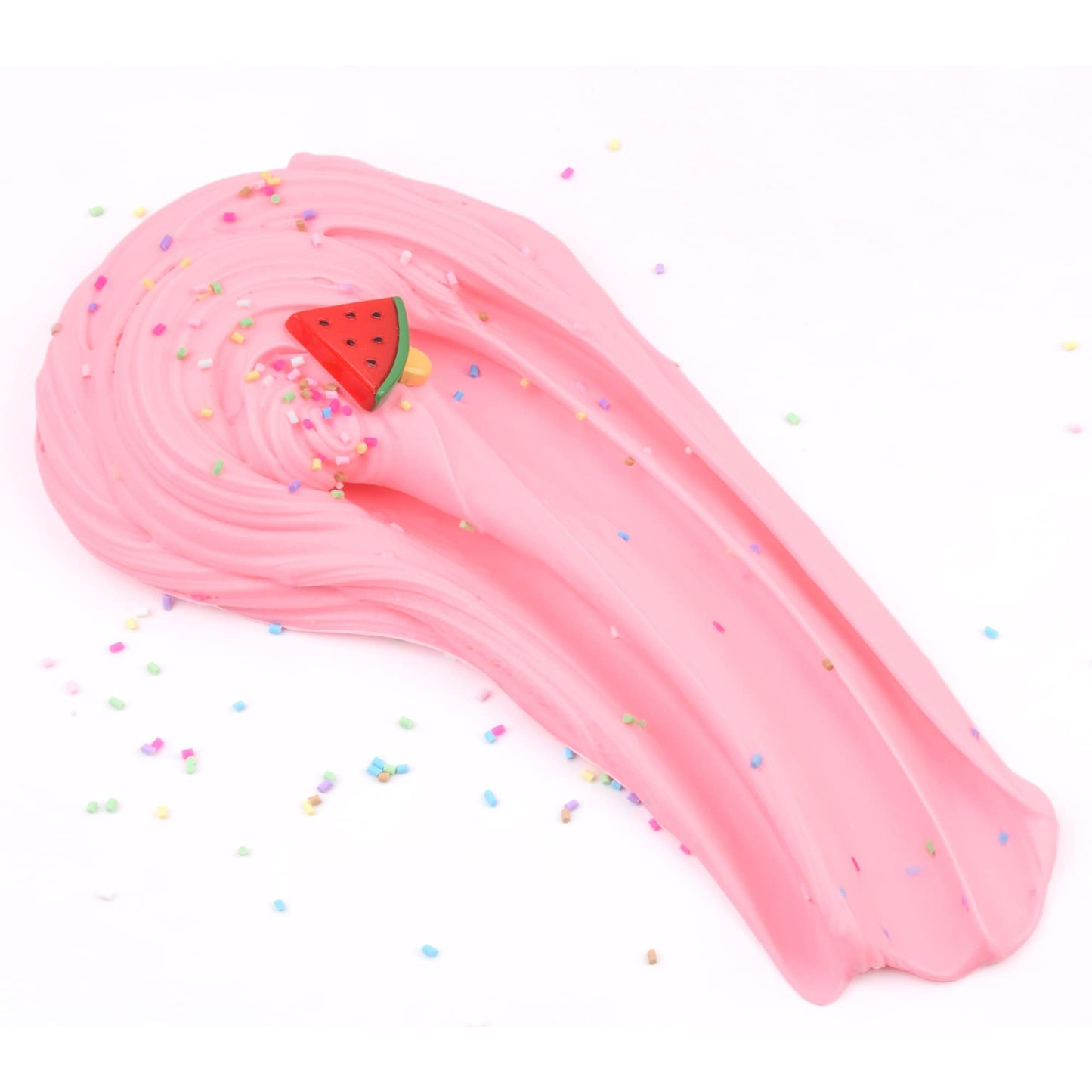 Pink Watermelon Butter Slime, Girls And Boys Stress Relief Toy, Super Soft And Non-Sticky, For Party Favors, Birthday Gifts, Pri