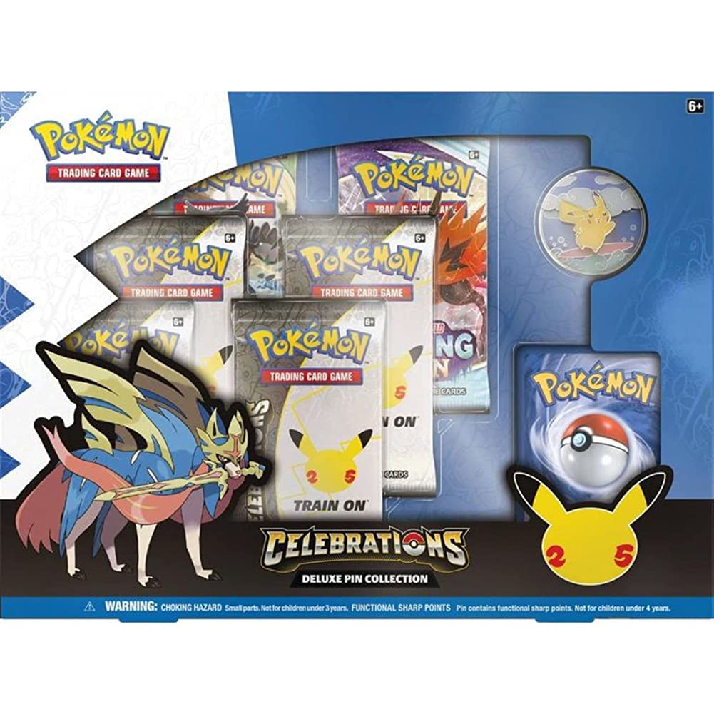 Pokemon Tcg: 25Th Anniversary Deluxe Pin Collection