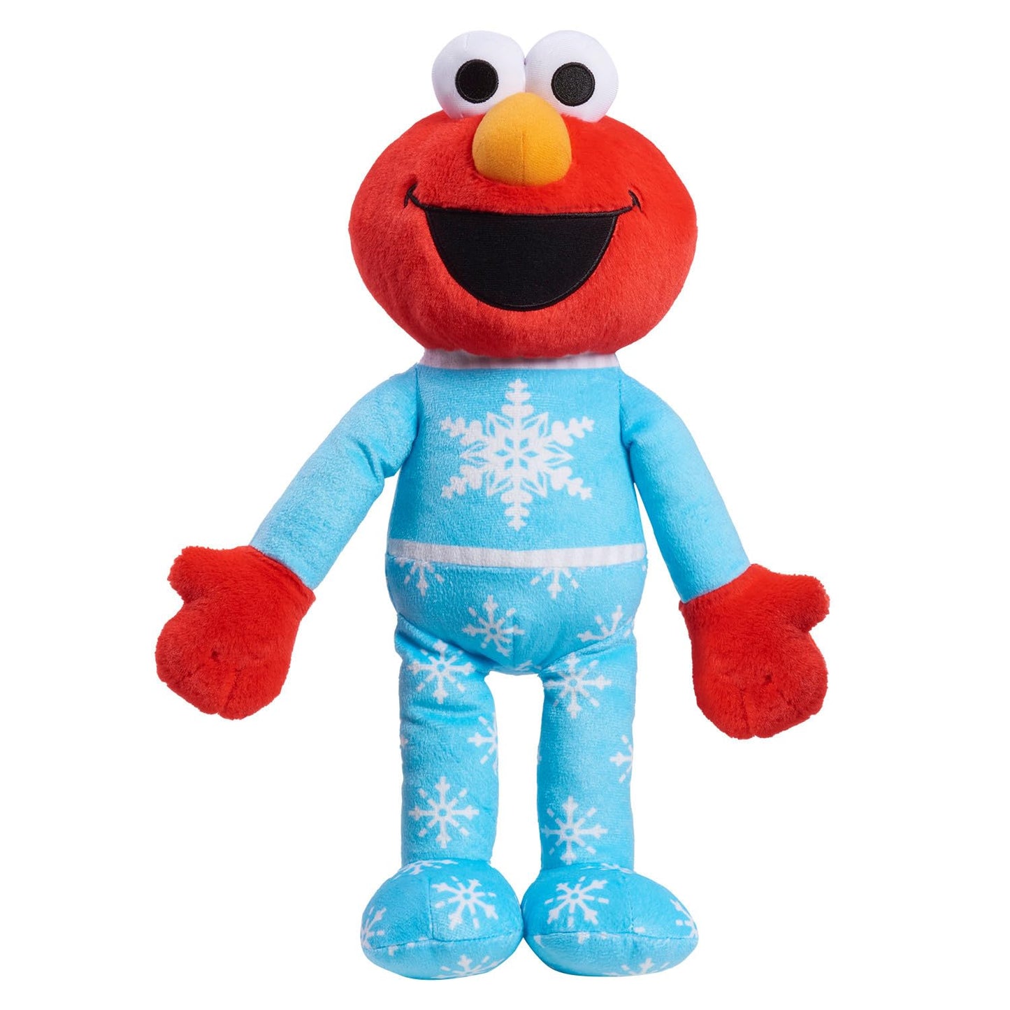 Sesame Street Holiday 15-Inch Large Plush Elmo Stuffed Animal, Red, Super Soft Plush, Kids Toys For Ages 18 Month By Just Play