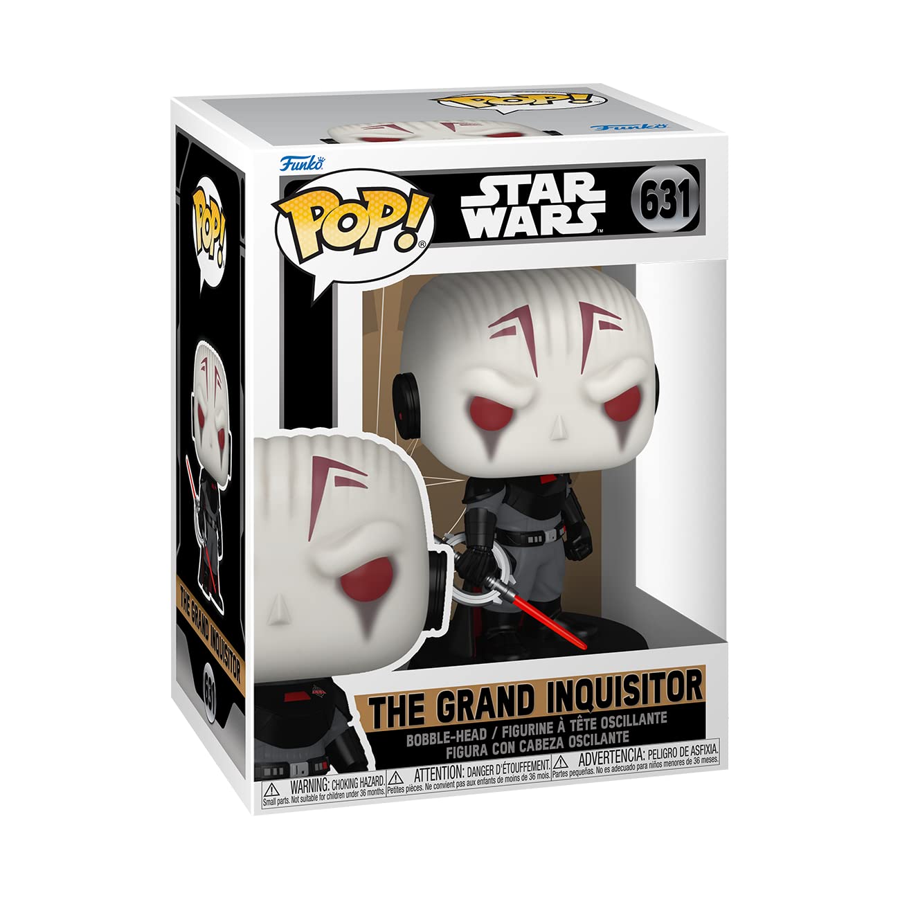 Funko Pop! Vinyl: Obi-Wan Kenobi - Grand Inquisitor - Star Wars - Collectable Vinyl Figure - Gift Idea - Official Merchandise - For Kids & Adults - Tv Fans - Model Figure For Collectors