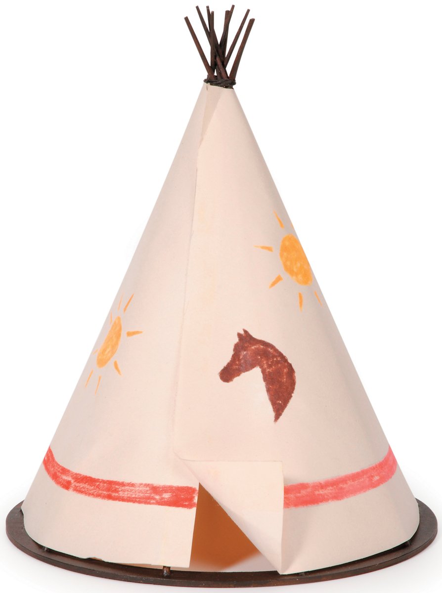 Darice 9184-11 Wood Tepee Kit