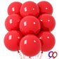 32Pcs Red Big Balloons 18 Inch, Round Large Latex Party Balloons For Birthday Wedding Decorations. (Red)