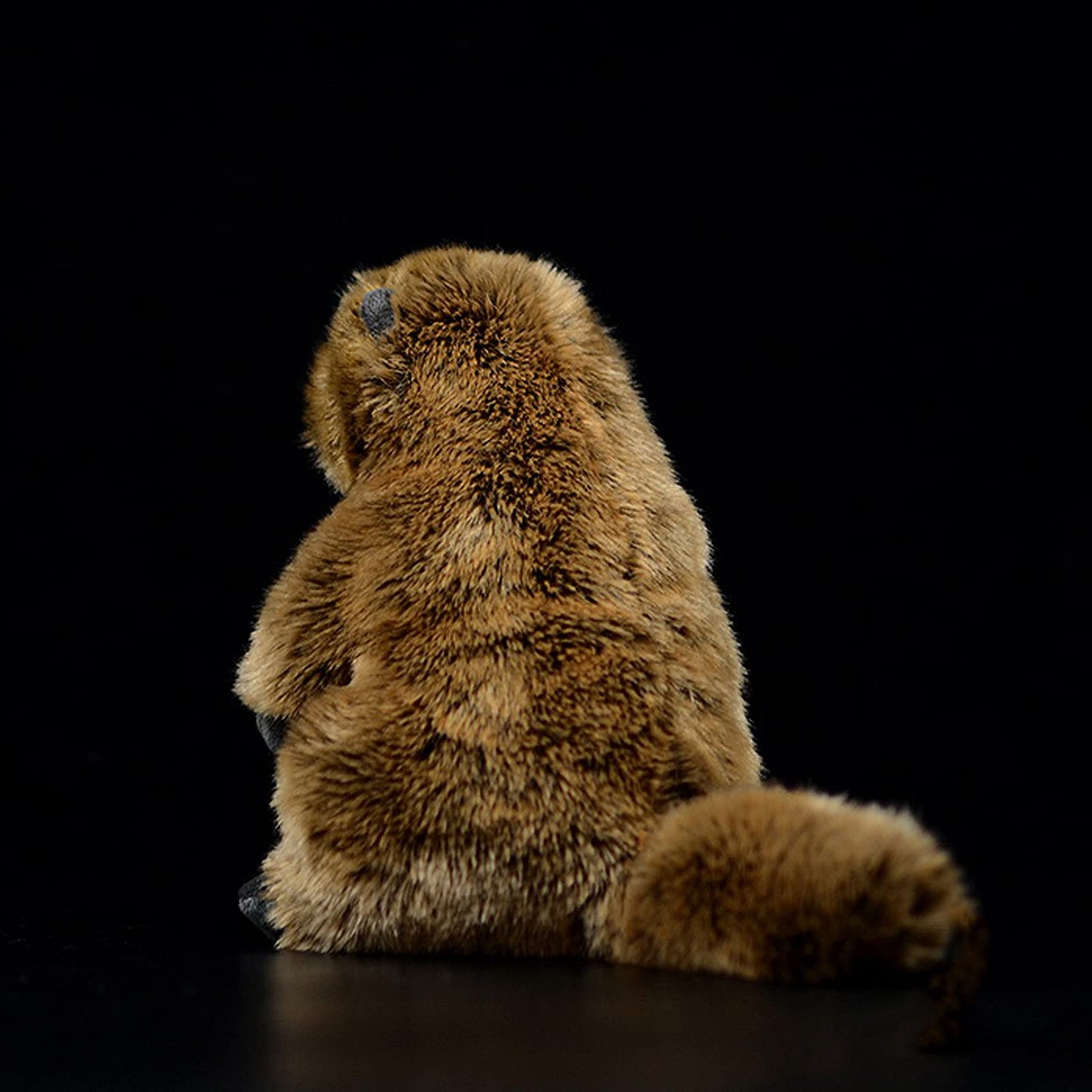 Zhongxin Made Simulation Groundhog Plush Toy - Cute Real Life Greedy Groundhog Simulation Plush Toys, Lifelike Wild Animals Prai