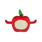 PLUSHOLOGY Squishy Apple Stuffed Animal; Ultra Soft and Cuddly Plush Toy for Kids 3 Years Old to mature-themeds; Child-Safe Embroidered Eyes adds a Unique Aesthetic; (5 Tall)
