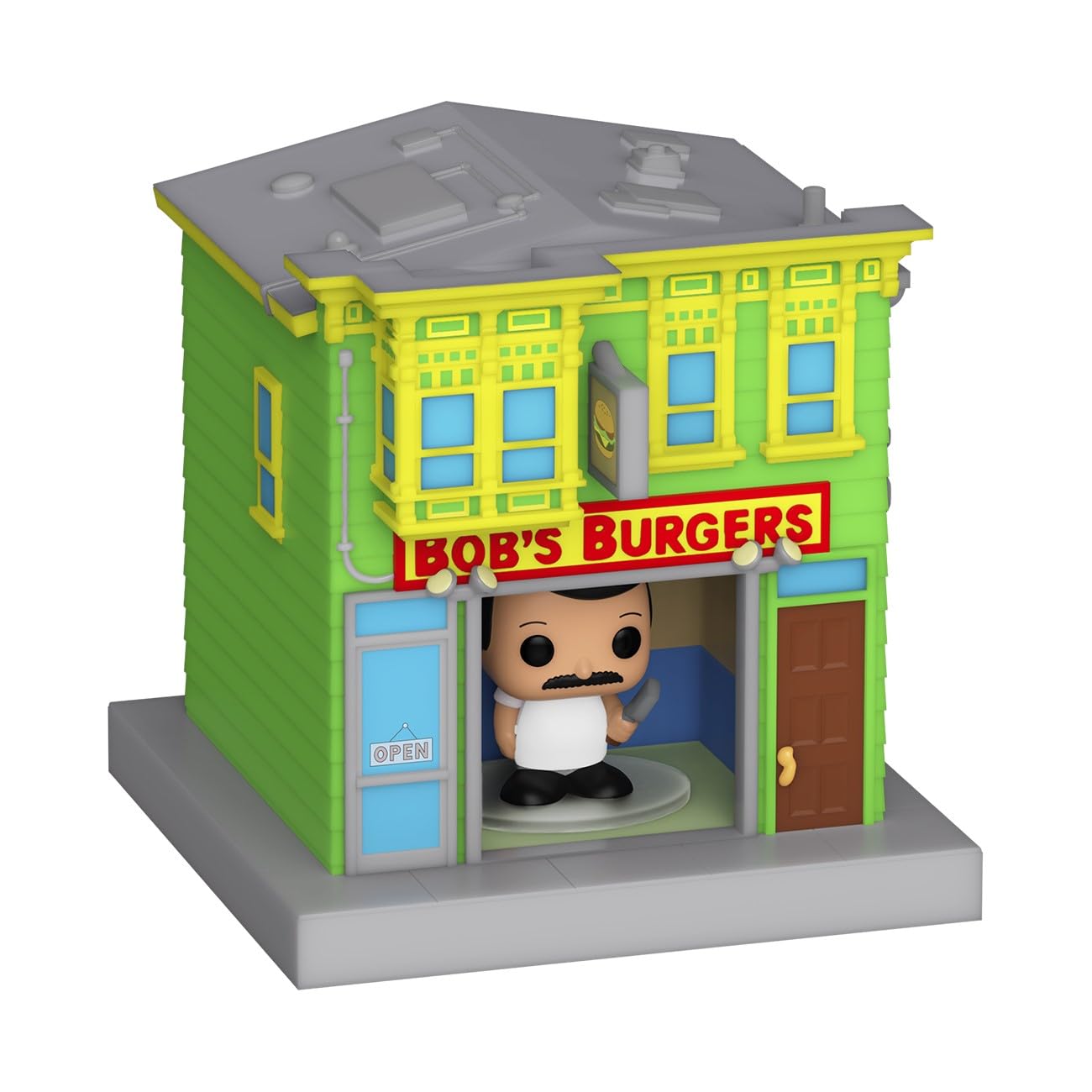 Funko Pop! Bitty Town: Bob Belcher Vinyl Figure - Multicolor - Model 83641