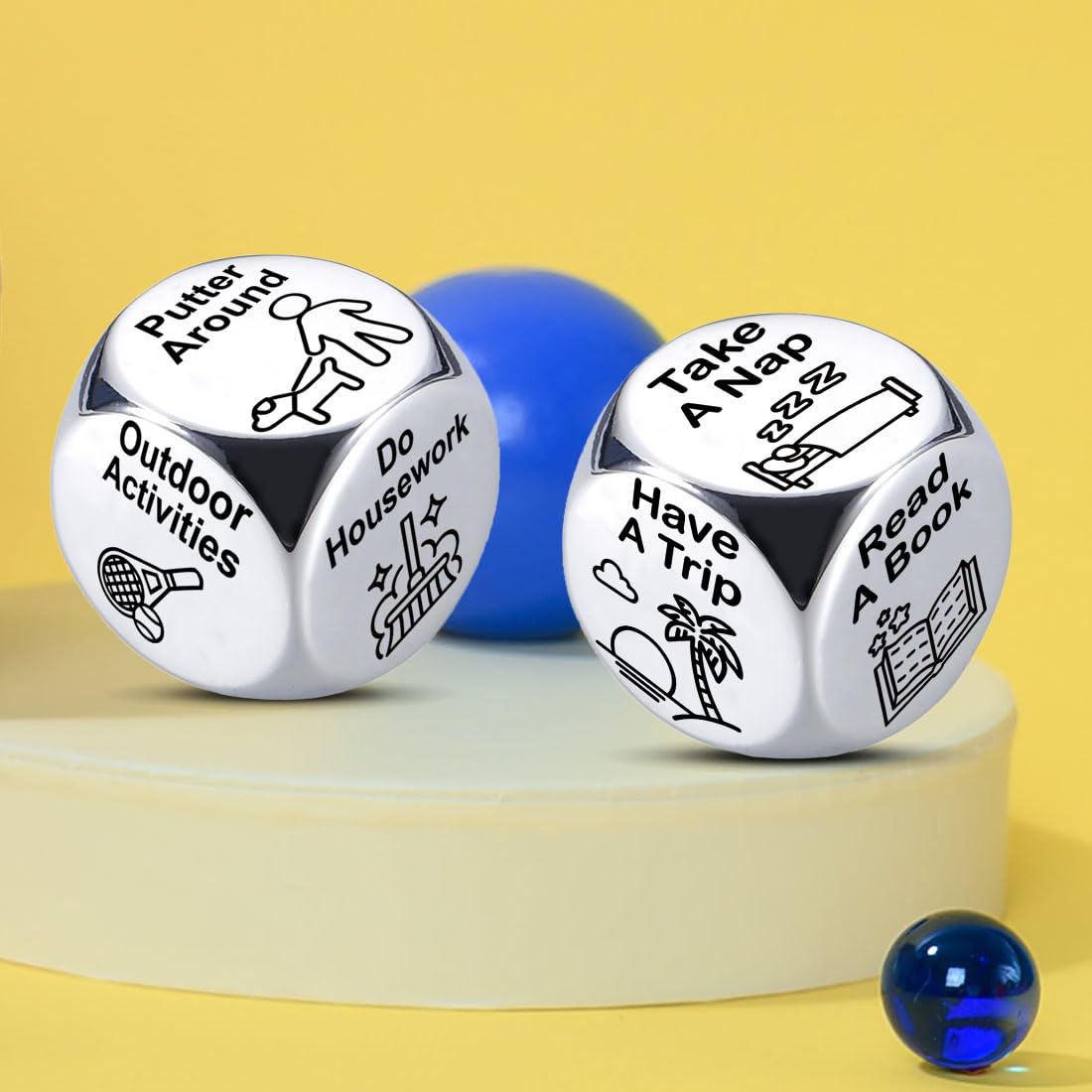 Retirement Gifts For Women Men 2025 Happy Retirement Gift For Woman Funny Retirement Dice Gifts For Men Dad Husband Gag Gifts Fo