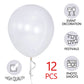 18 Inch Clear Balloons 12 Pack Large Latex Party Balloons Round Helium Balloon For Wedding Birthday Party Baby Shower Engagement