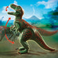Playmobil Explorer Quad with T-Rex | Small Multicolor Plastic Model 10740