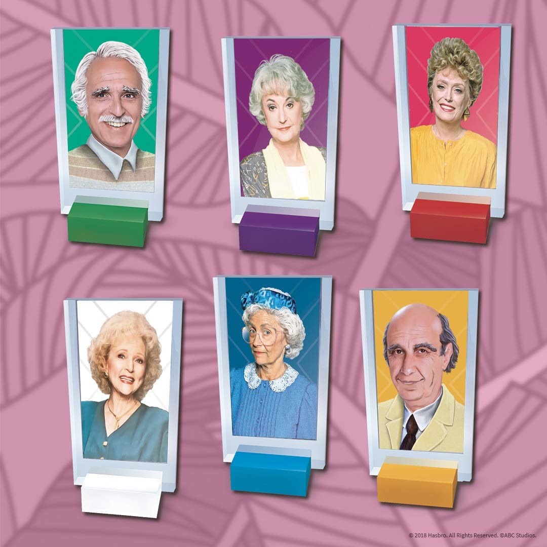 Clue The Golden Girls Board Game | Golden Girls Tv Show Themed Game | Solve The Mystery Of Who Ate The Lastpiece Of Cheesecake |Officially Licensed Golden Girls Merchandise | Themed Clue Mystery Game