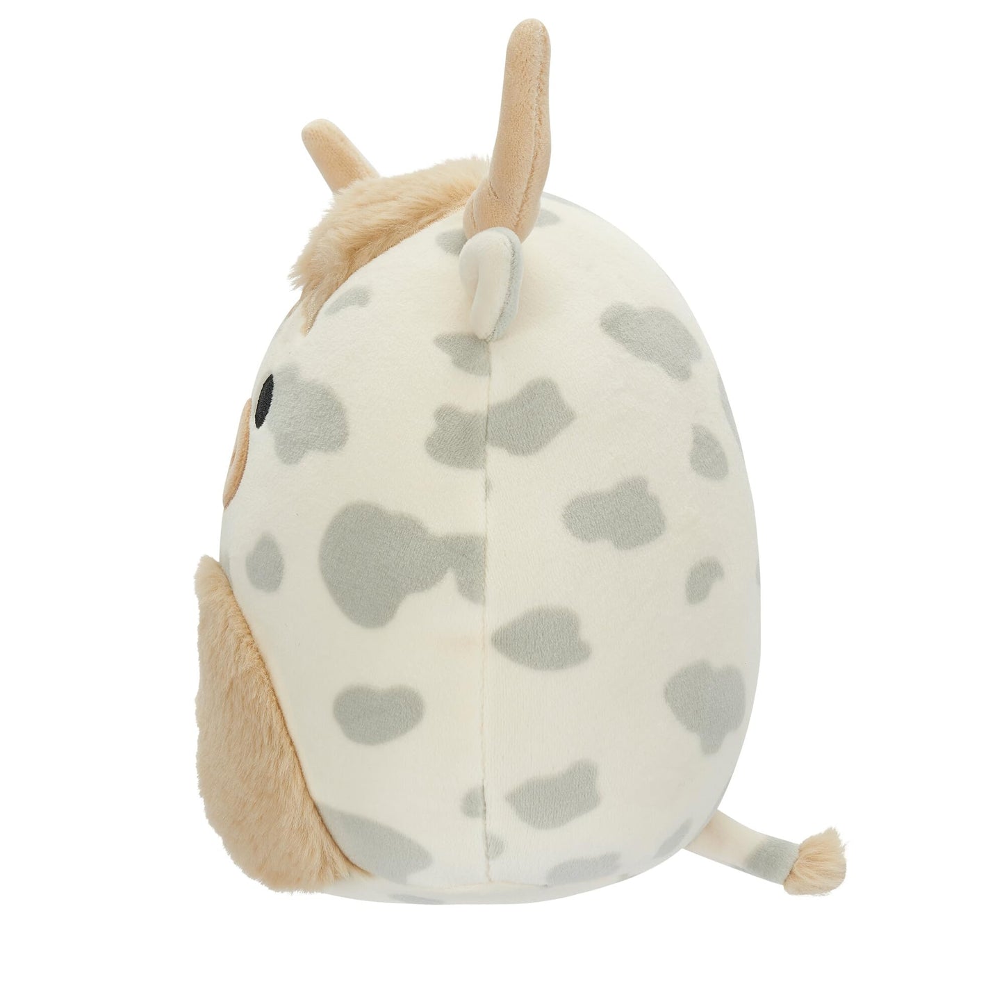 Squishmallows Original 19Cm Borsa, Grey Spotted Highland Cow, Add Ainhoca To Your Team, Ultra Soft Plush