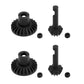 Vgoohobby Steel Front & Rear Axle Gear Drive Shaft Gears Compatible with WPL 1/16 B16 B24 B36 C14 C24 MN Model D90 D91 D99 MN99S