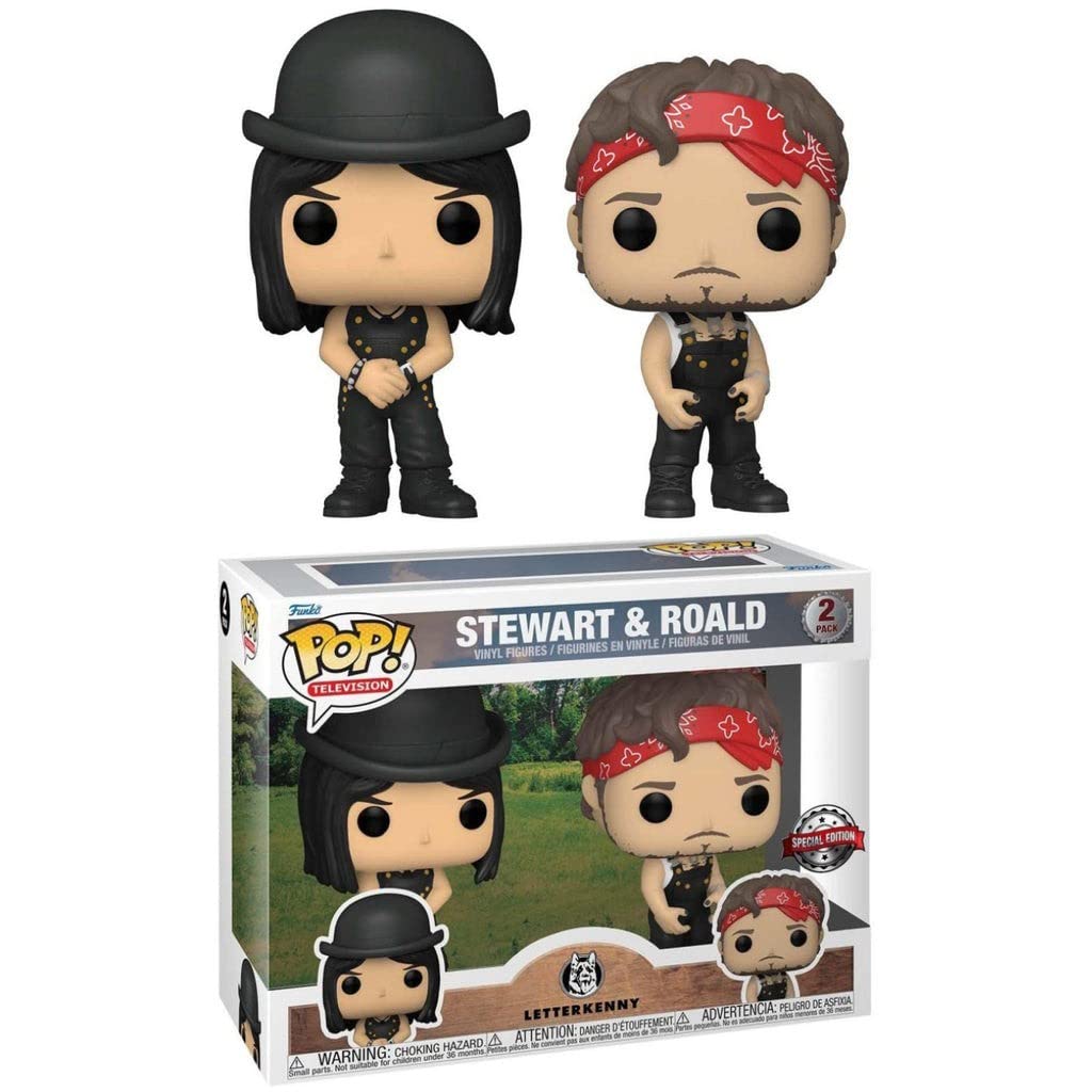 Funko Pop! Letterkenny Stewart and Roald US limited availability Vinyl Figure (Pack of 2)