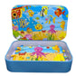 Wooden Colourful Travel Jigsaw Puzzle | Fun and Scenic 60 Pieces Puzzle Game Toy for Kids Aged 4+ Years | Educational Toys for T