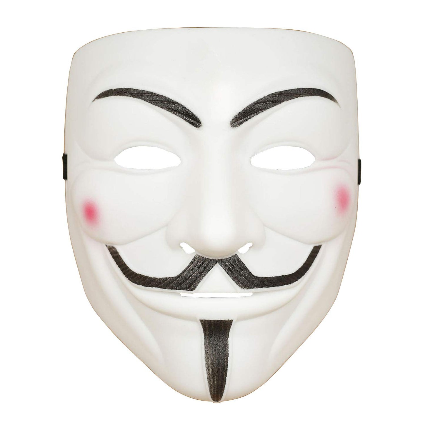 Duketea 4 Pack Hacker Mask For Kids, Anonymous Mask Halloween Costume Cosplay Masquerade Party