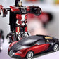 Vrion Vrionbattery Operated Converting Toy Car To Robot, Robot To Car Automatically, With Light And Sound For Kids Indoor And Ou