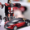 Vrion Vrionbattery Operated Converting Toy Car To Robot, Robot To Car Automatically, With Light And Sound For Kids Indoor And Ou