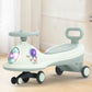 Baybee Astro Baby Swing Car For Kids | Baby Push Rideons With 360 Steering, Led Lights & Music | Twister Ride On Toy Cars With B