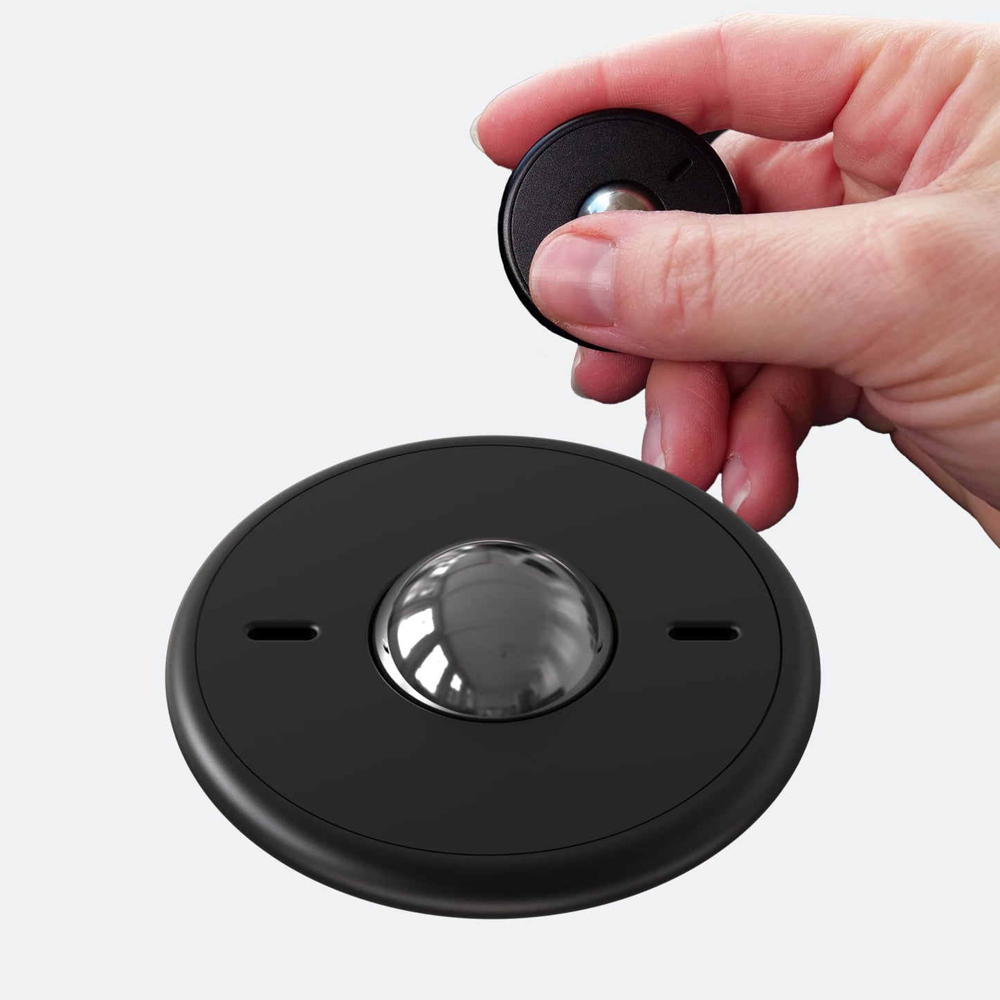 ONO Scroller Handheld Fidget Toy - Aluminum, Black | Stress Relief, Focus & Clarity | Portable Design for Adults
