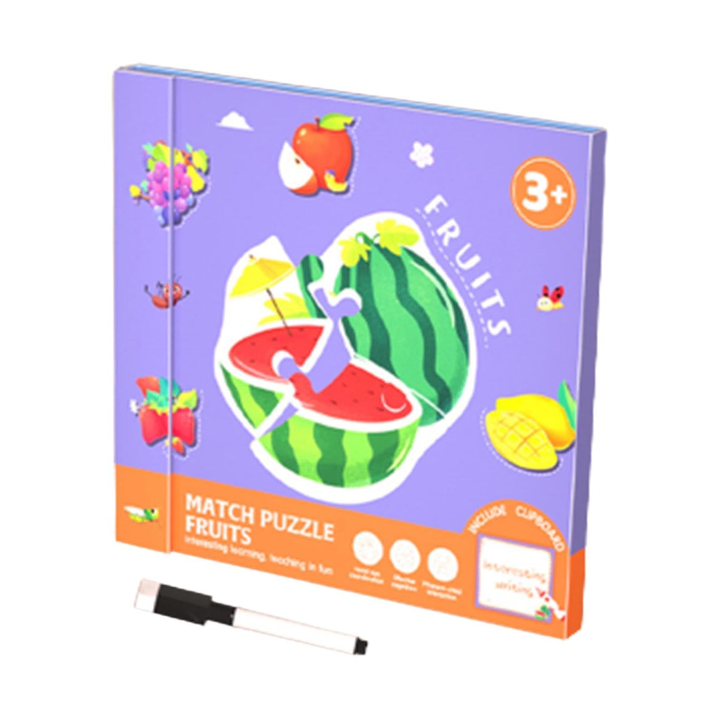 Loom Tree Matching Puzzles Game For Toddlers 13 For Kids Gifts Fine Motor Skills Kids Fruits | Toys For Baby | Developmental Ba