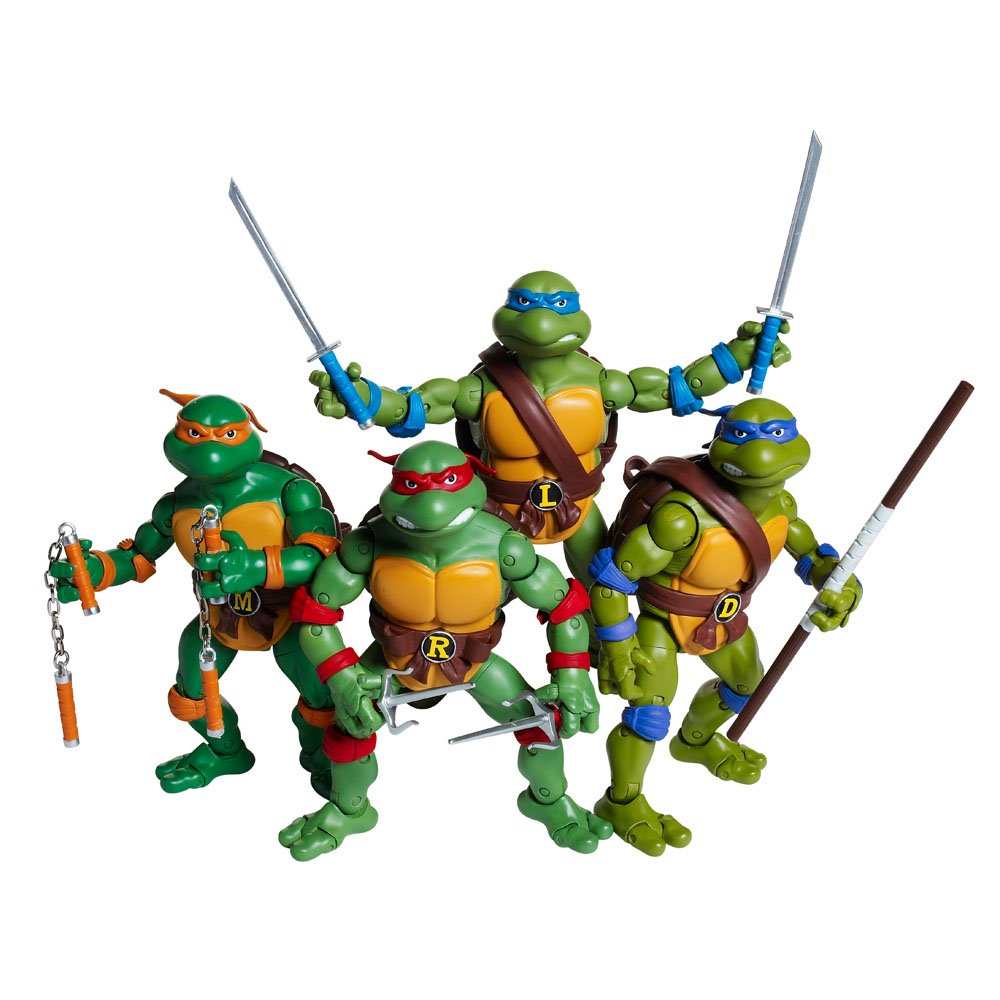 Teenage Mutant Ninja Turtles Classic Collection Raphael Action Figure - Green Plastic - Model 91083