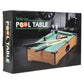 Srenta Mini Pool Table - Mini Tabletop Portable Billiards Game For Adults Kids And Toddlers - Single Set