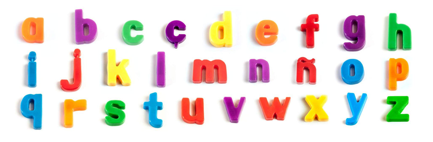 Miniland Educational - Magnetic Lowercase Letters Alphabet Jar (155 Pieces)