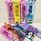 Sanjis Enterprises Kids Cartoon Print Stationary Set Girls Boys Pencil Rubber Ruler Sharpener Cute Cartoon Stationery Set School