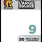 Legion Supplies Lgnbgsls9 Dp - Bgs Lg Square No 9