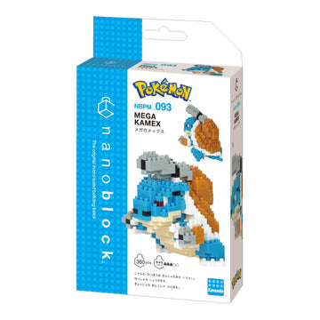 Nanoblock - Pokémon - Mega Blastoise, Pokémon Series Building Kit