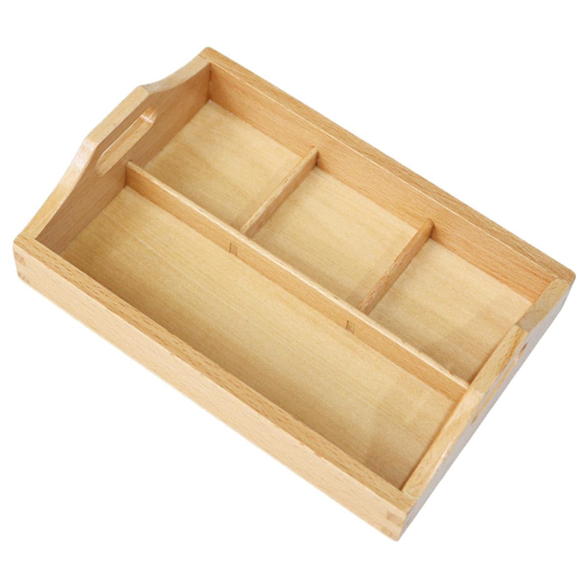 Vistora Montessori Wooden Box Toys Holder Tray Kids Toddlers Early Toy 20X13.5X5Cm|Toys For |Developmental Toys