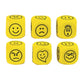 Foam Expressions Dice Set Of 6