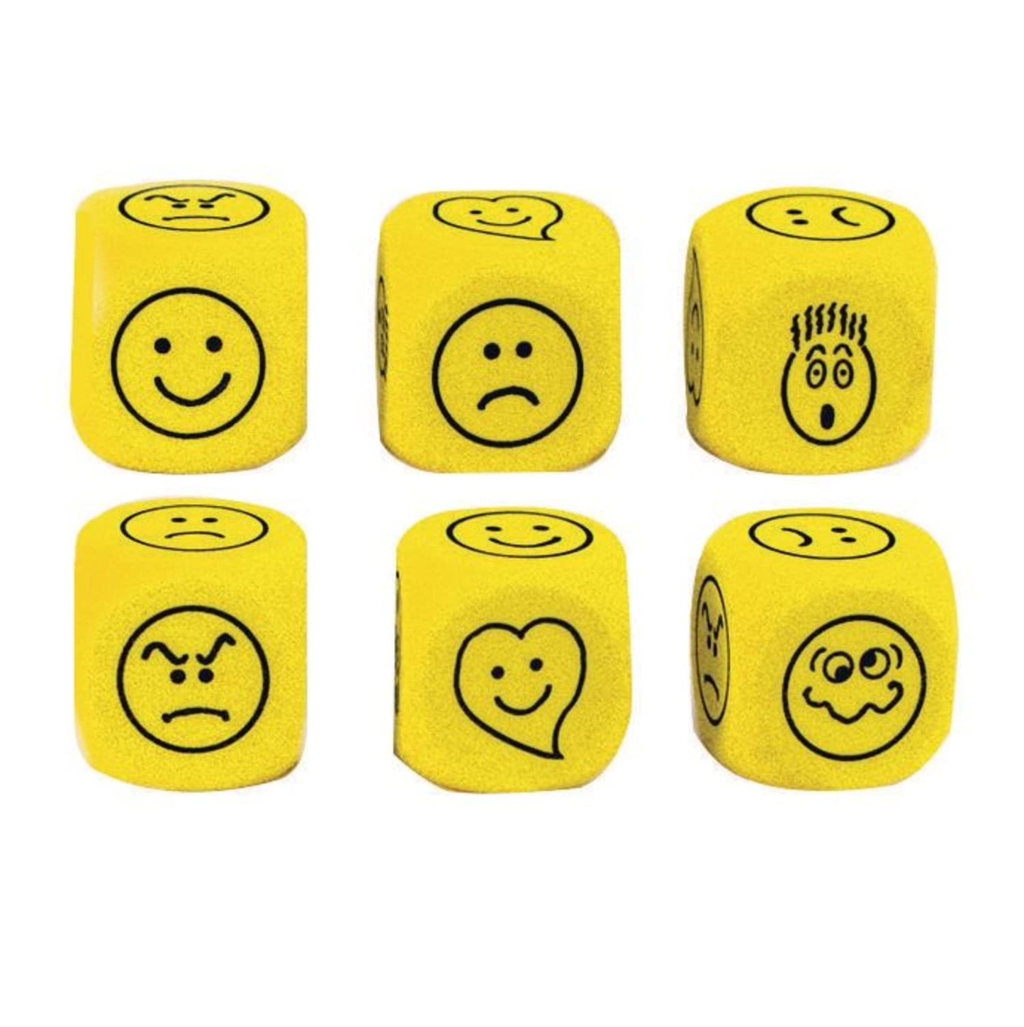 Foam Expressions Dice Set Of 6