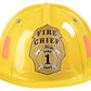 Aeromax Jr. Firefighter Helmet, Yellow, Adjustable Youth Size