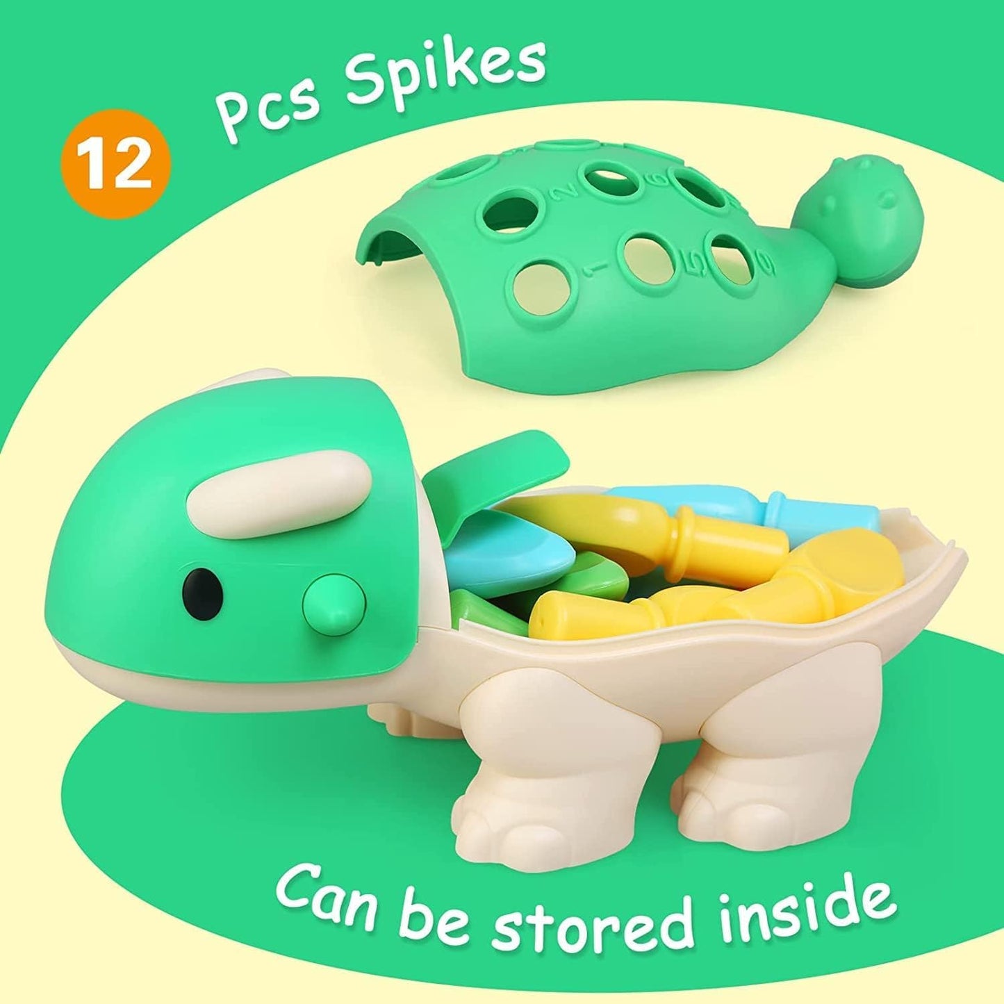Montessori Learning Educational Toys For Baby 1 2 3 4 Year Old: Fine Motor Dinosaur Toys For Kids 2-4|Toddler Developmental Toys For Birthday Gift Age 1-2|Preschool Sensory Toys For 12-18 Months
