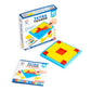 Ratnas Tetra Teaser, Classic Shape Puzzle Game, 40 Challenges, 12 x 12 cm Board, Mind Challenging Family Game for All Ages
