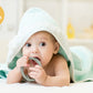 Socub Silicone Baby Teether Toy, 4 Pack Bpa Free Soft Silicone Teether Bracelets For 3+Month Babies, Wearable As Bracelets, Baby Chew Toy (Sage/Ether)