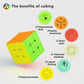 Vdealen 3X3X3 Speed Cube Set, 6 Pack Speed Cube Bulk Magic Cube Set, School Classroom Prize For Students Birthday Party Favors Stocking Stuffers Gifts For Kids Teens Adults(Stickerless)