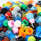 Etarnfly 3600Pcs Pixel Bricks, 1X1 18 Colors Classic Round Plates Building Blocks Parts And Pieces - Pixel Arts Dots Bulk Studs