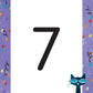 Teacher Created Resources Pete The Cat Numbers 0-25 Flash Cards