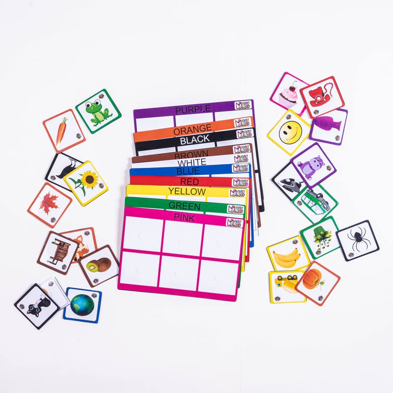 Monkey Minds//Sorting Mats Know Your Colours//Early Educational Toy and Learning Activity//Concept of identication, categorizat
