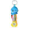 Nuluv Waves Octopus Plush Toy I Hanging Rattle I Stroller Toy for Baby 3 Months+ with Teether & Rattle Sound  Multicolor